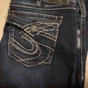 W33 X L30 silver jeans, never worn.